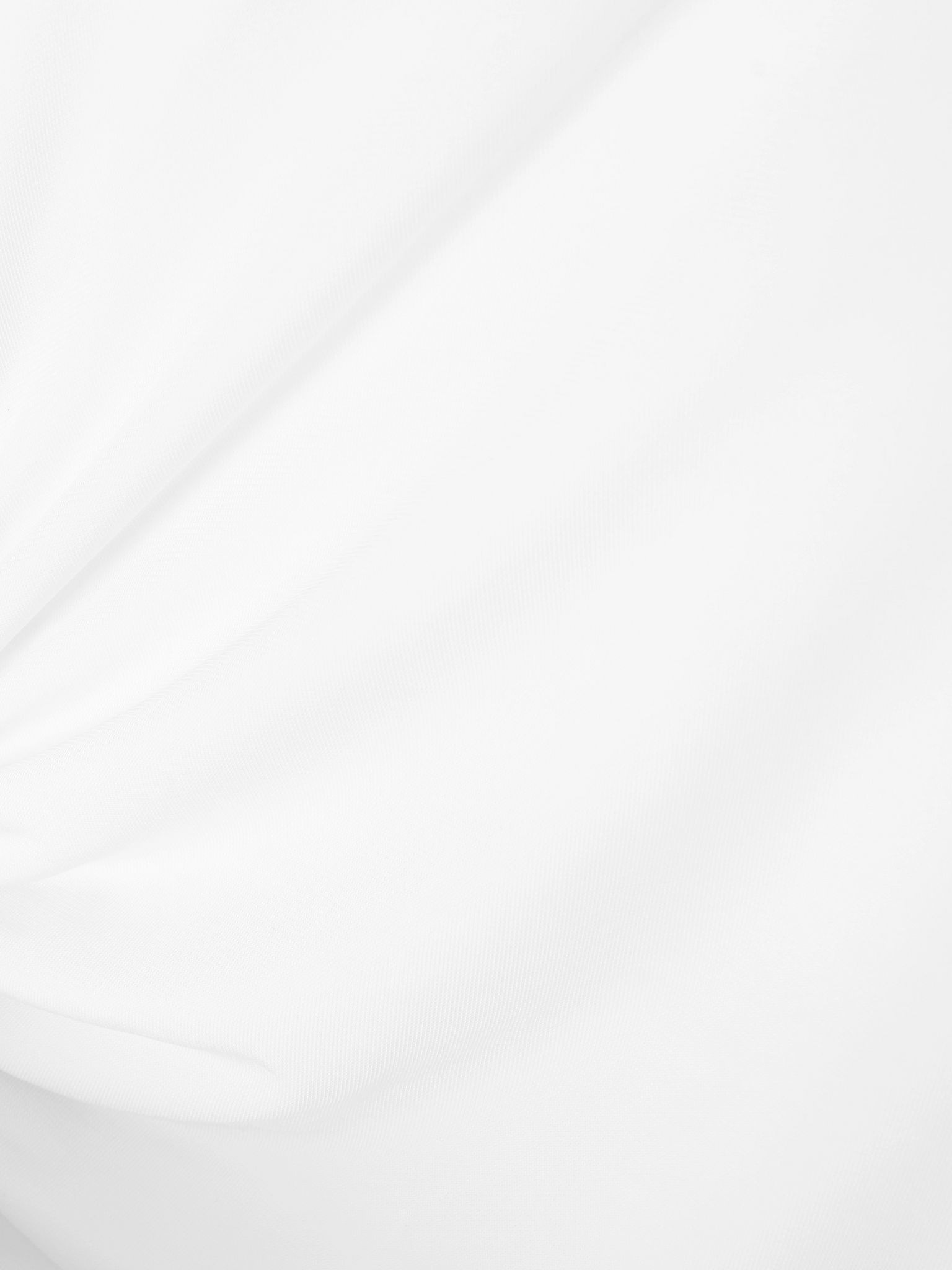 Ruched stretch-jersey T-shirt White - 5