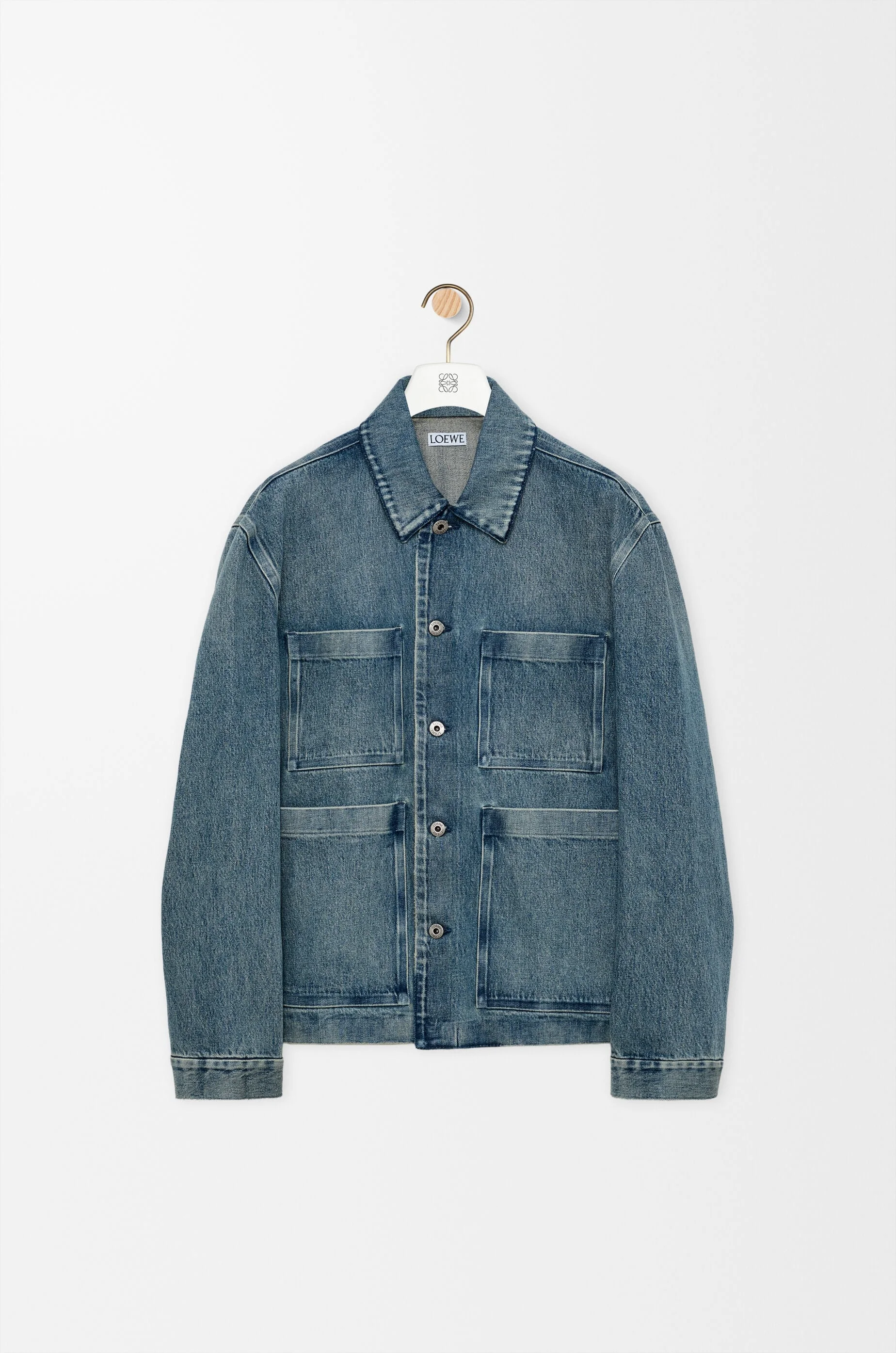 Workwear jacket in denim - 1