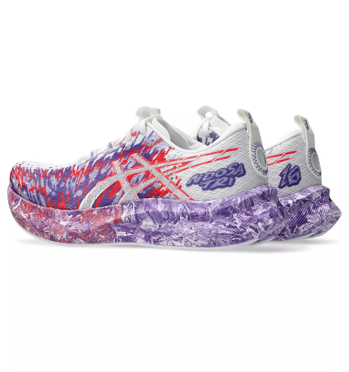 ASICS NOOSA TRI 16 "White/Purple" Women's Running Shoe - 5