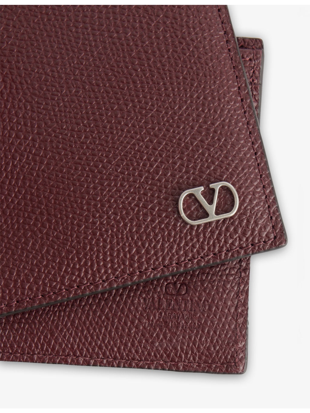 VLogo Bifold Leather Wallet - 2