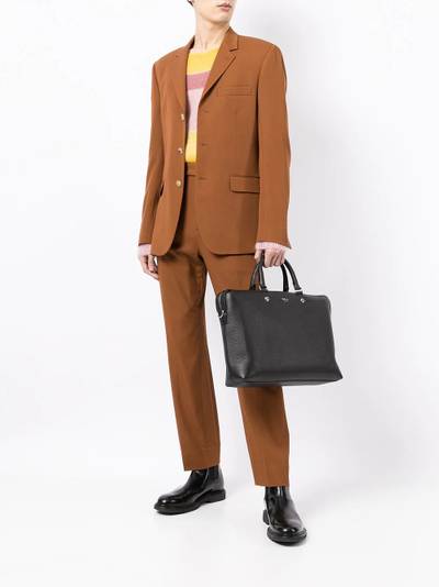 Mulberry City Heavy Grain briefcase outlook