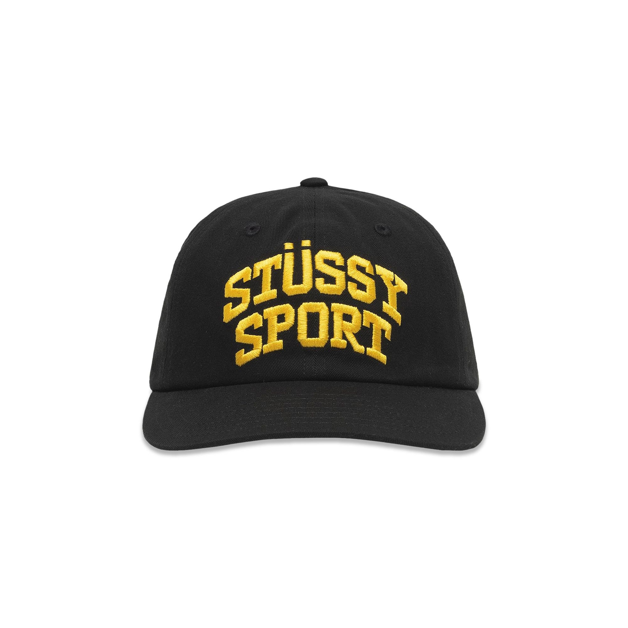 Stussy Mid-Depth Sport Snapback 'Black' - 1