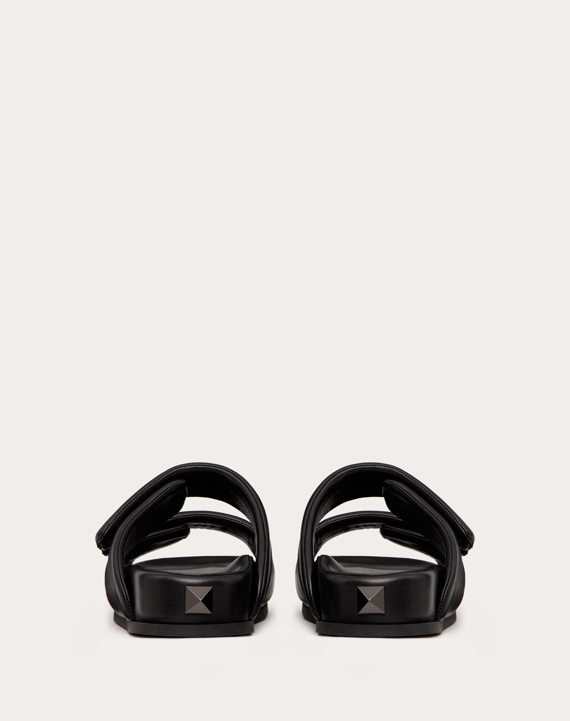 ROMAN STUD NAPPA SLIDE SANDAL - 3