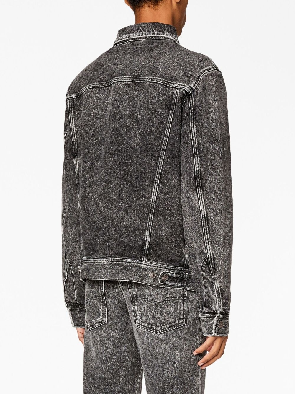 D-Barcy-S1 denim trucker jacket - 4