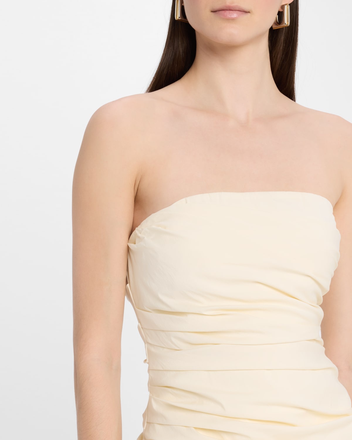 Florent Strapless Twist Mini Dress - 5