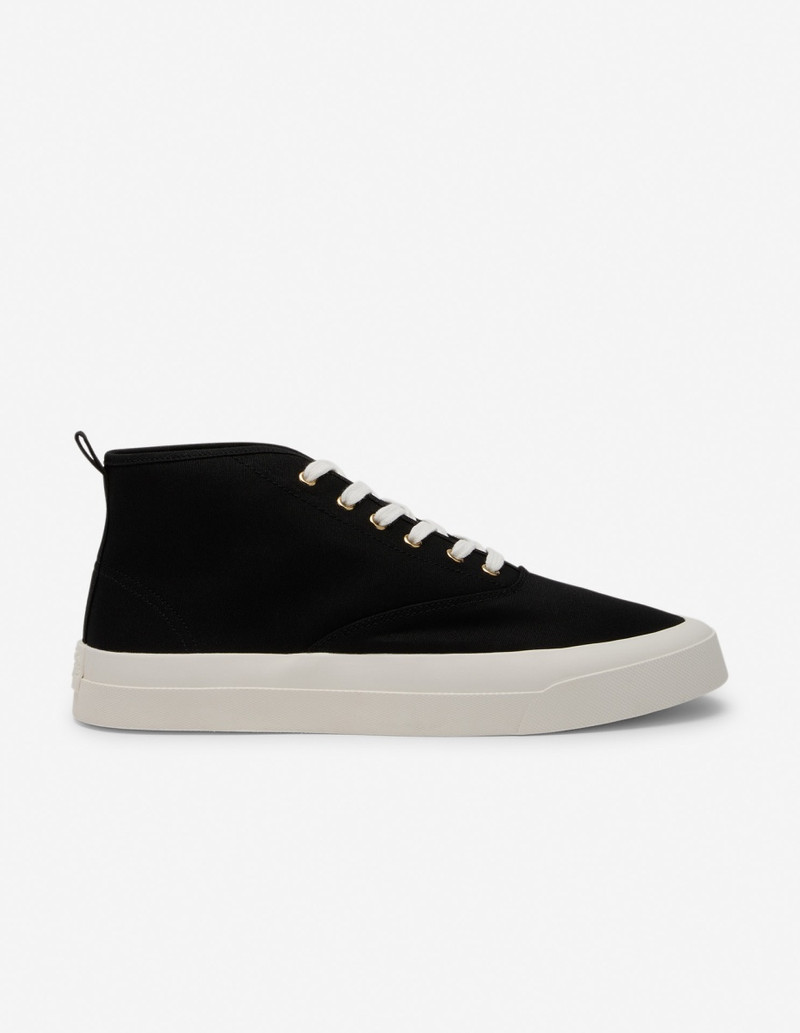 HIGH TOP CANVAS LACE-UP SNEAKERS 1