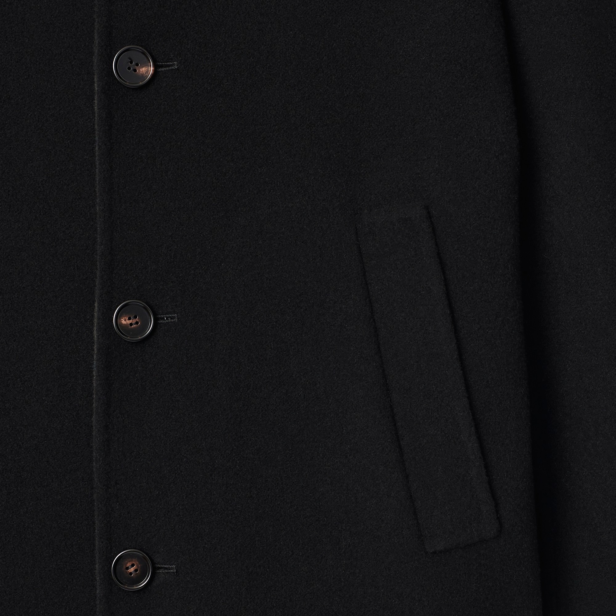 Mid-length Wool Car Coat - 6