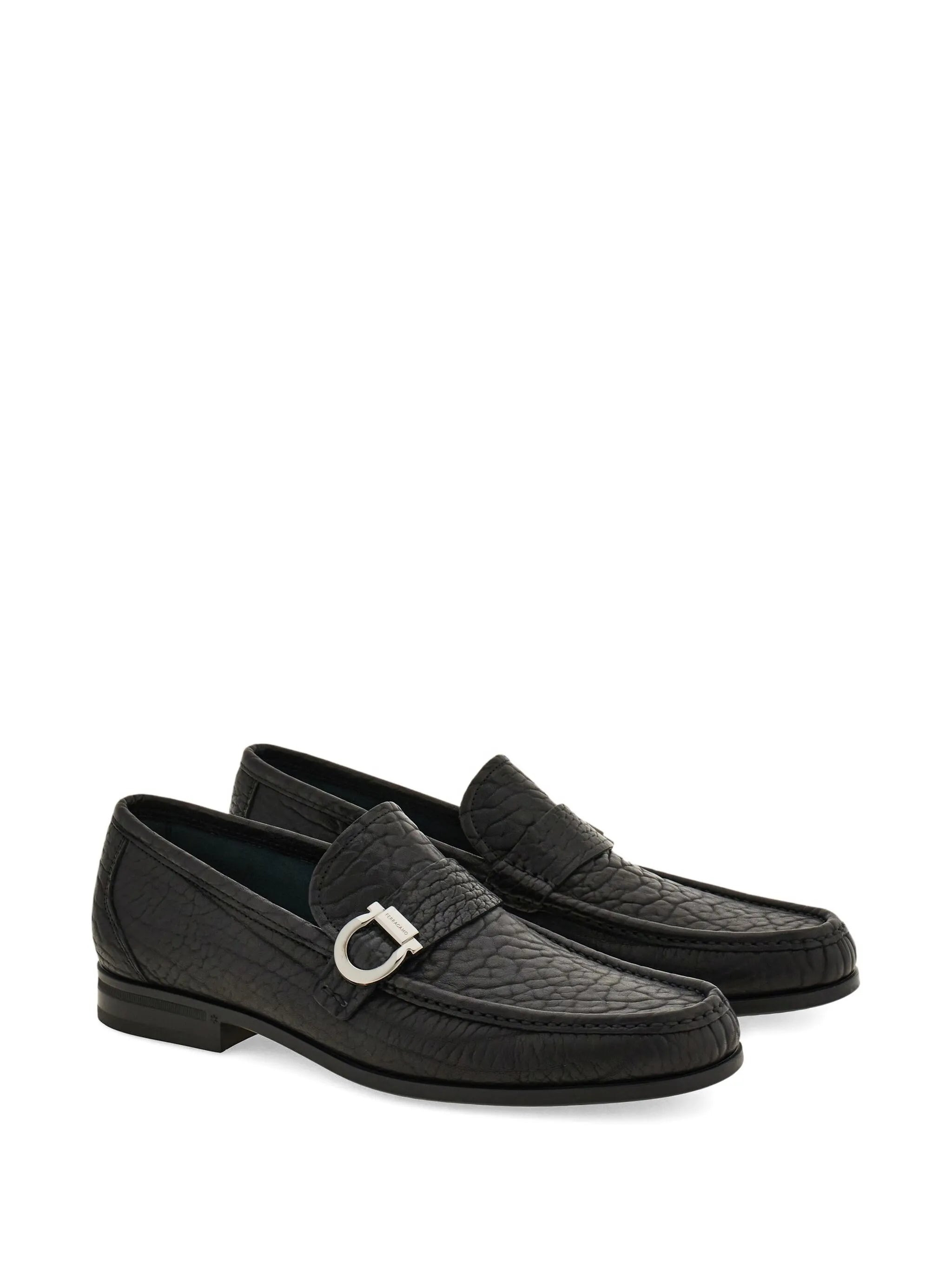 Ferragamo Gancini-buckle Loafers - 5