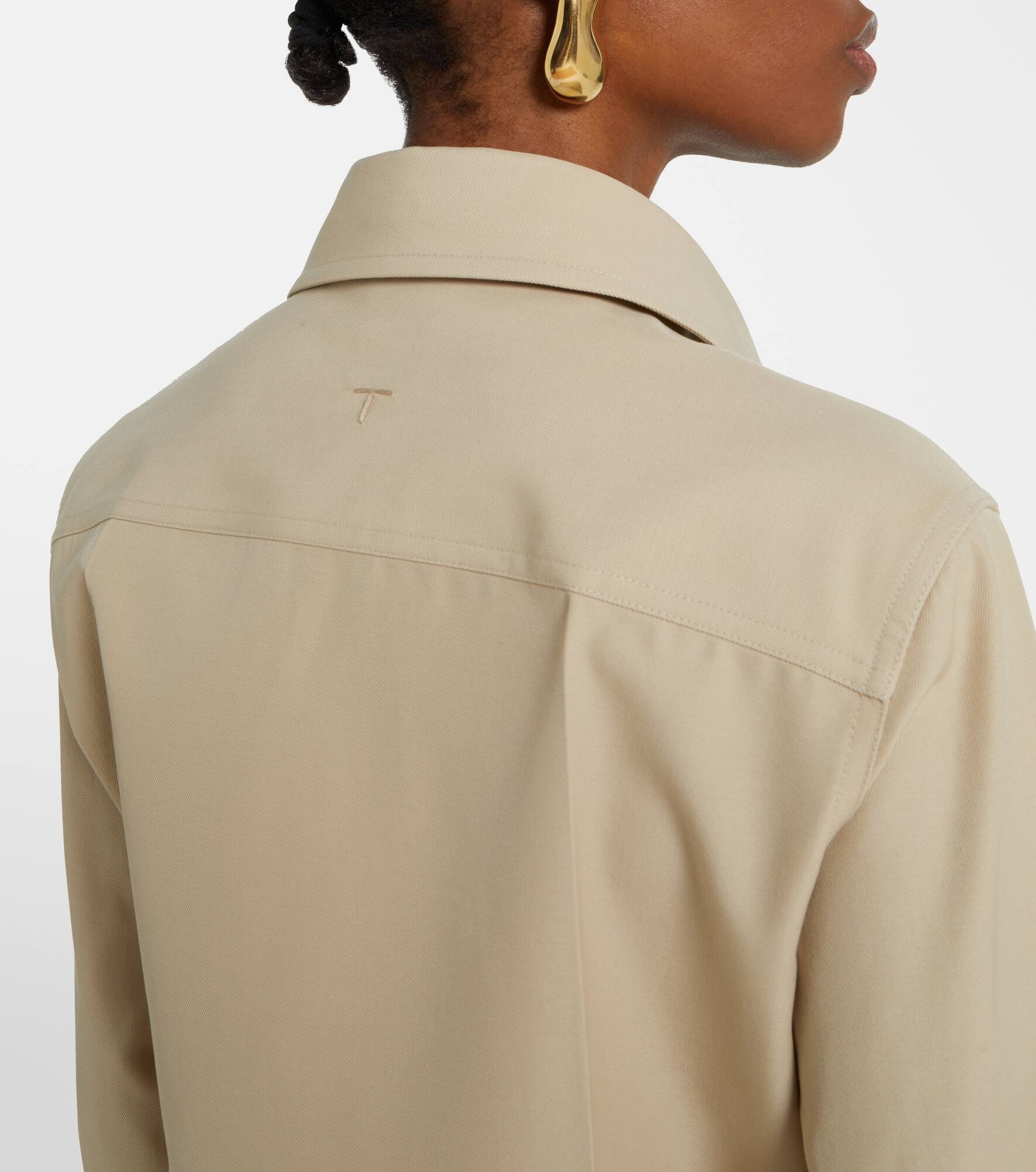 Wool and cotton shirt - 5