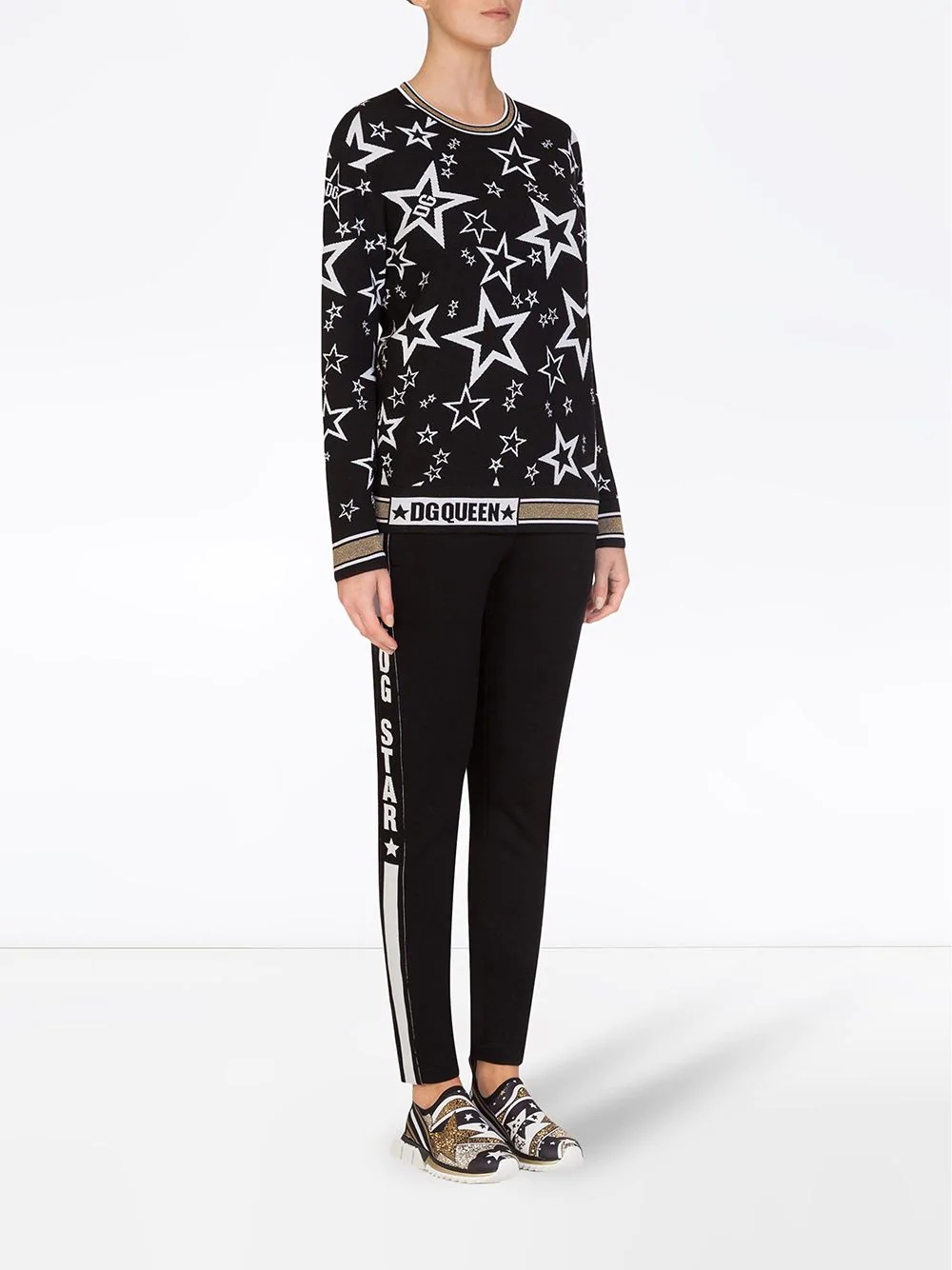 star mofif jumper - 2