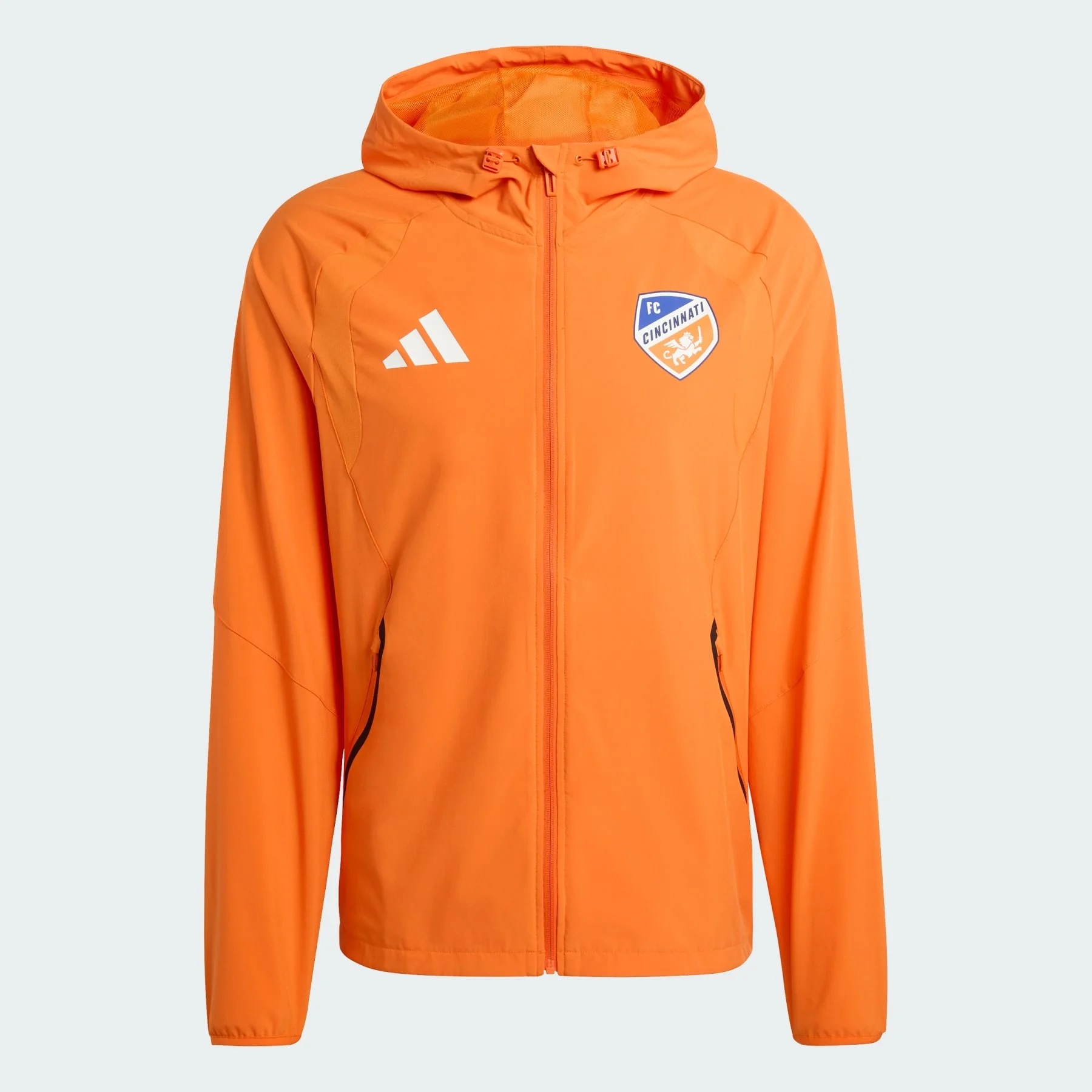 FC Cincinnati Tiro Tech Full Zip Windbreaker - 1