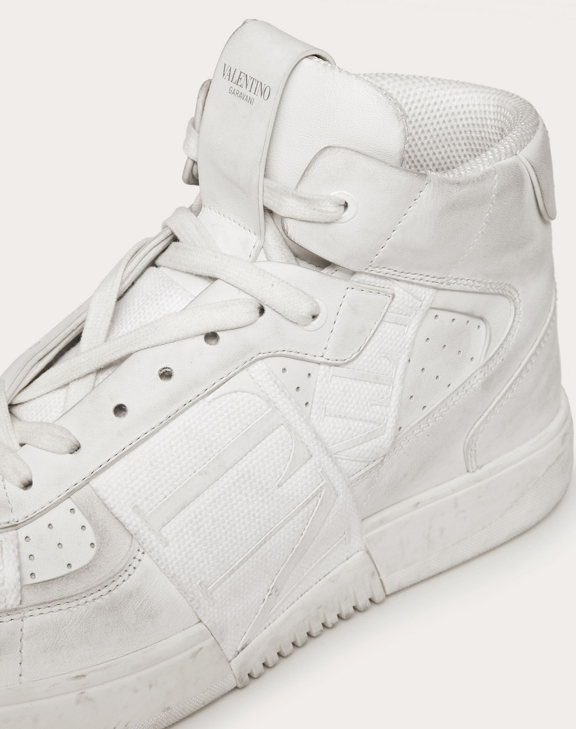 Mid-top Calfskin VL7N Sneaker with Bands - 5