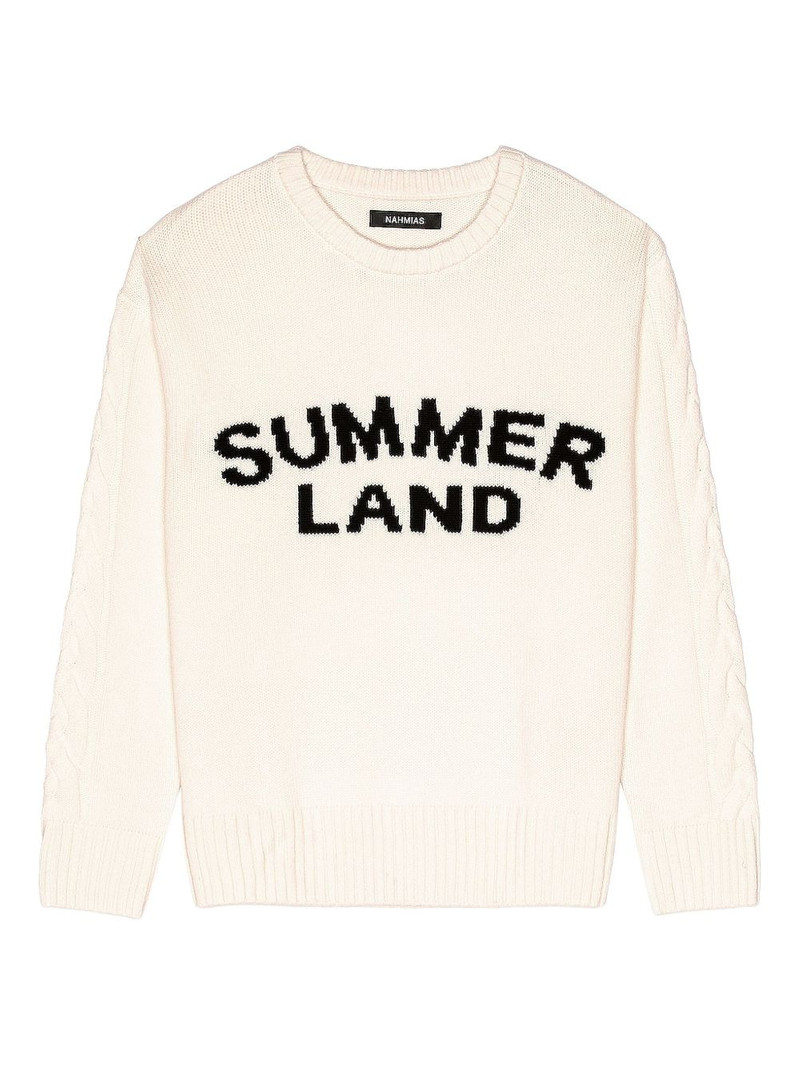 cable-knit sweater 1