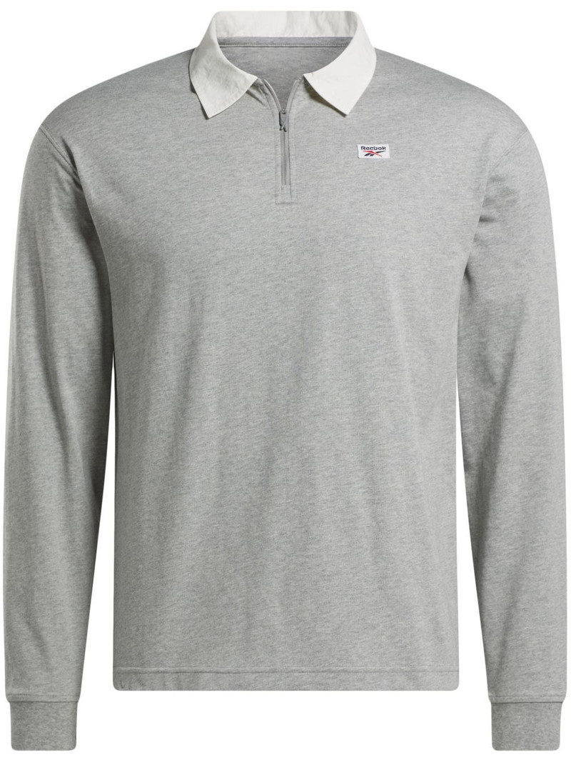 Court Sport half-zip cotton sweatshirt 1