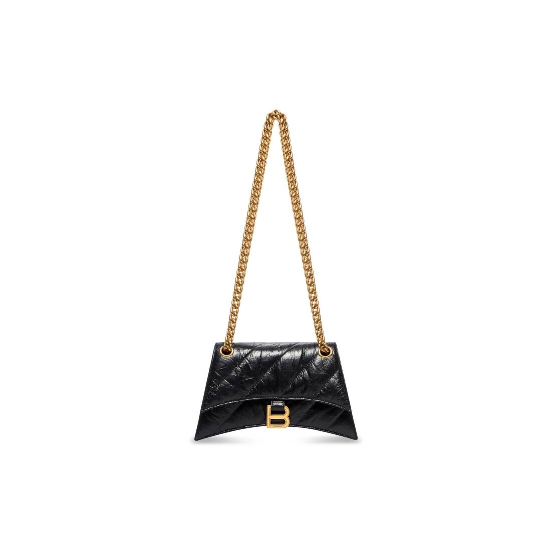 Women's Crush Xs Chain Bag Quilted  in Black - 1
