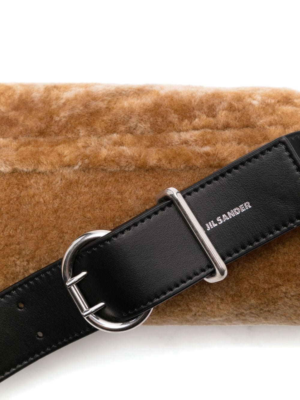 small Cannolo shearling shoulder bag - 4