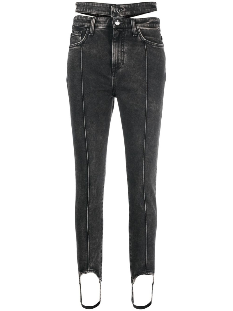 cut-out skinny jeans 1