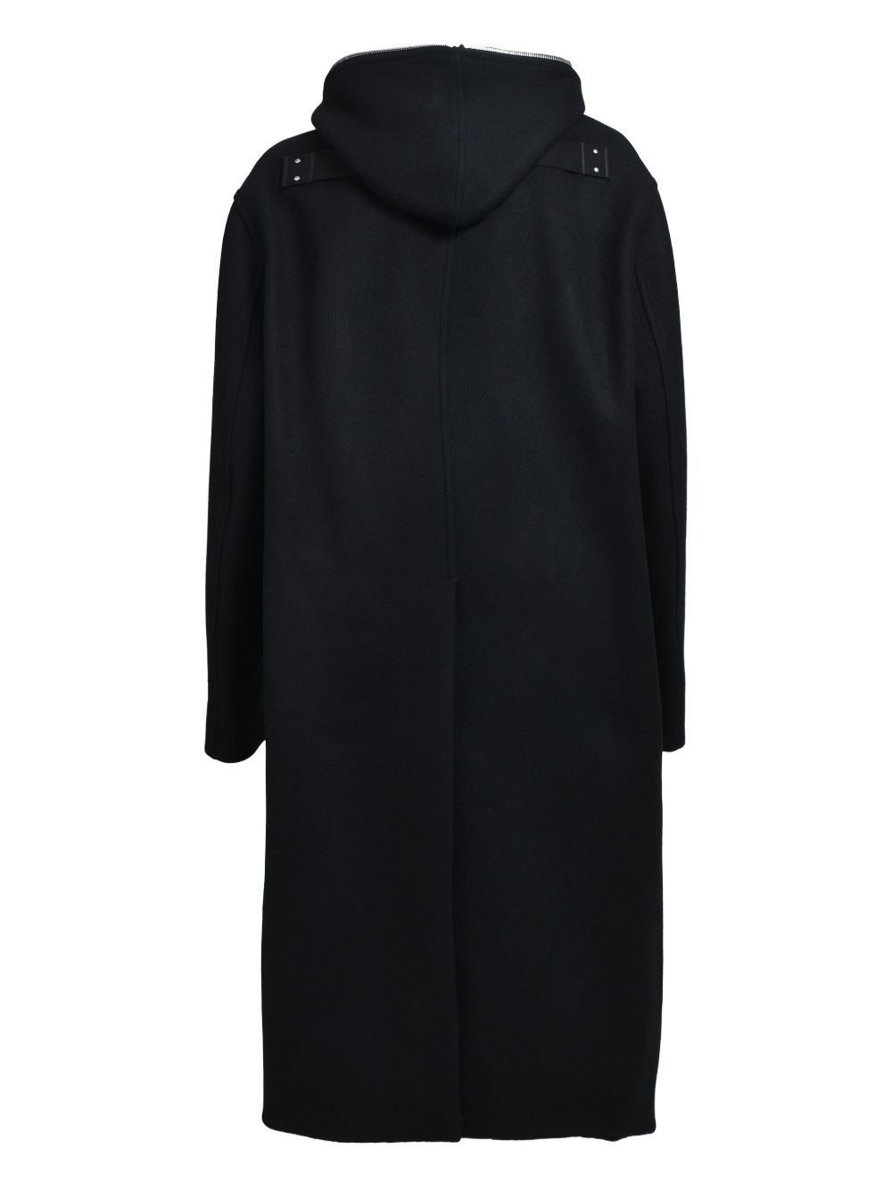 hooded zip-front coat - 2