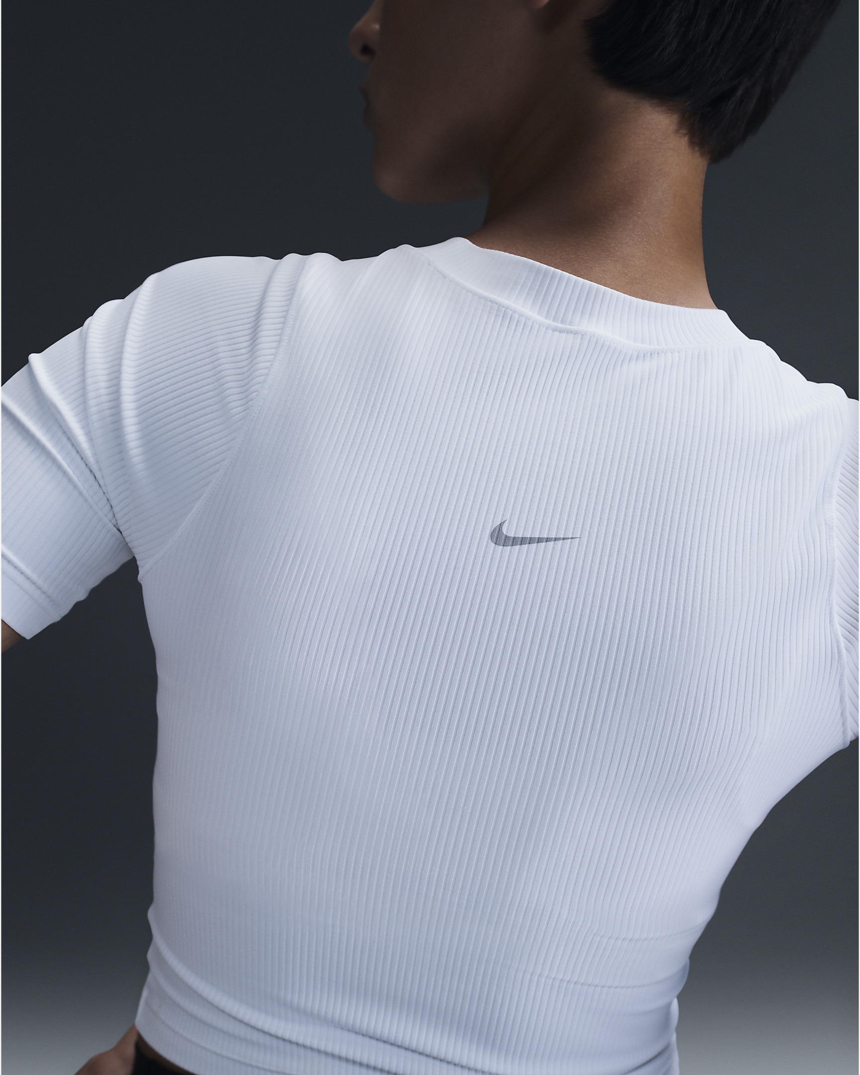 Nike Zenvy Rib Women's Dri-FIT Short-Sleeve Top - 3