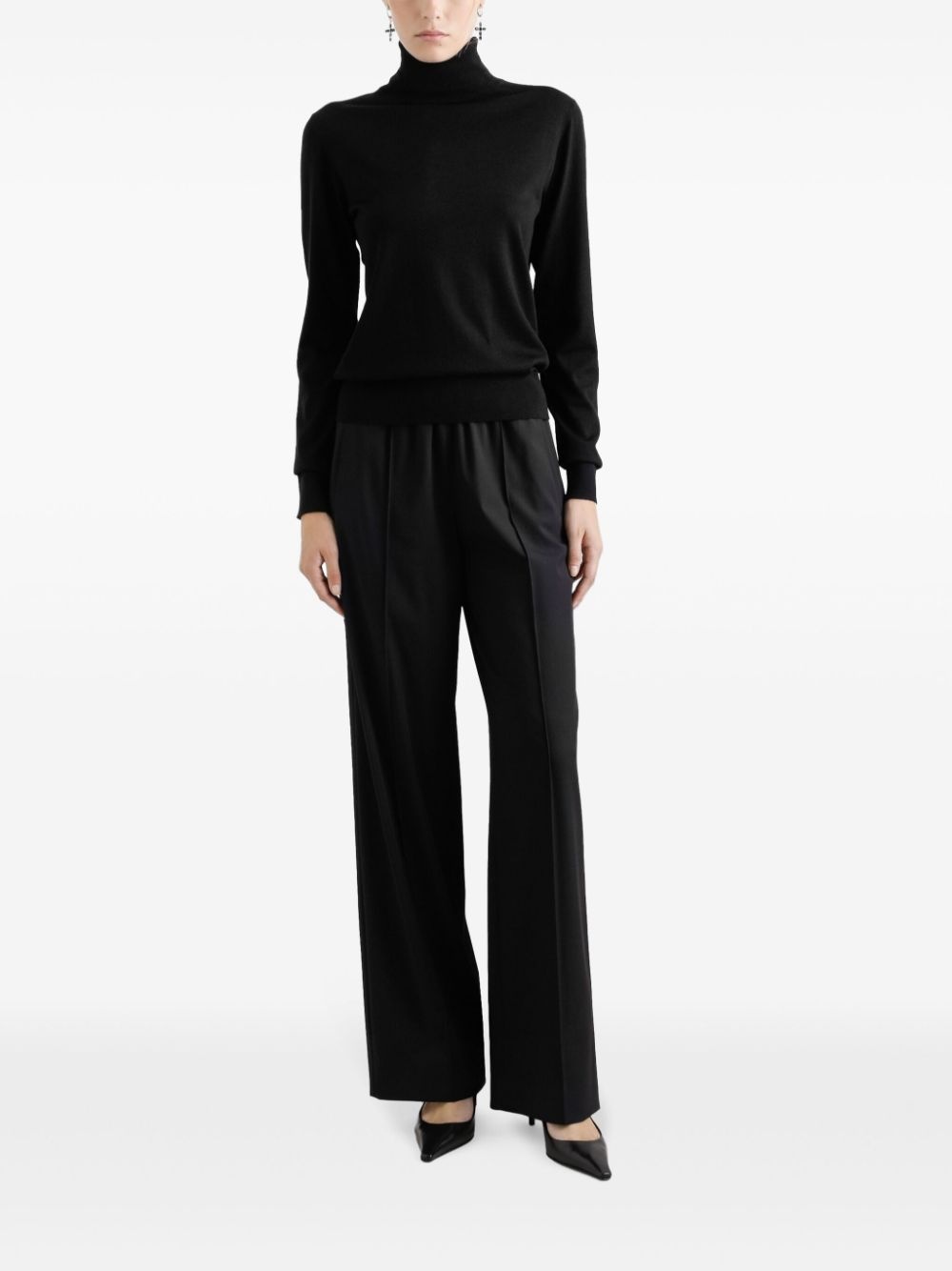 straight-leg trousers - 2