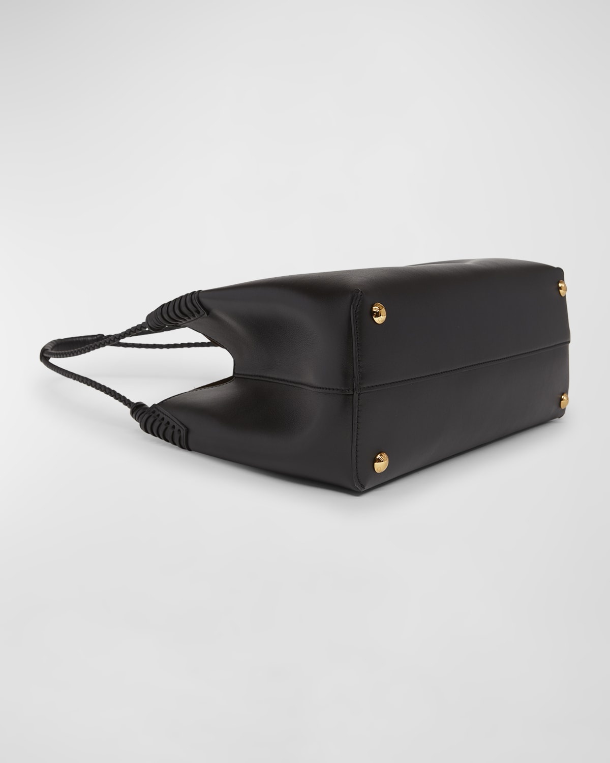 【関税&送料込】Etro Black Leather Small Libra Shopping Bag Libra Medium leather tote bag in black - Etro | Mytheresa