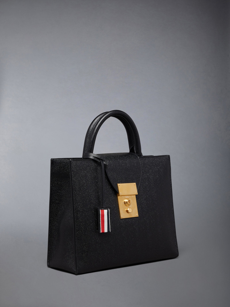 Thom Browne Pebble Grain Small Mr. Thom Tote outlook