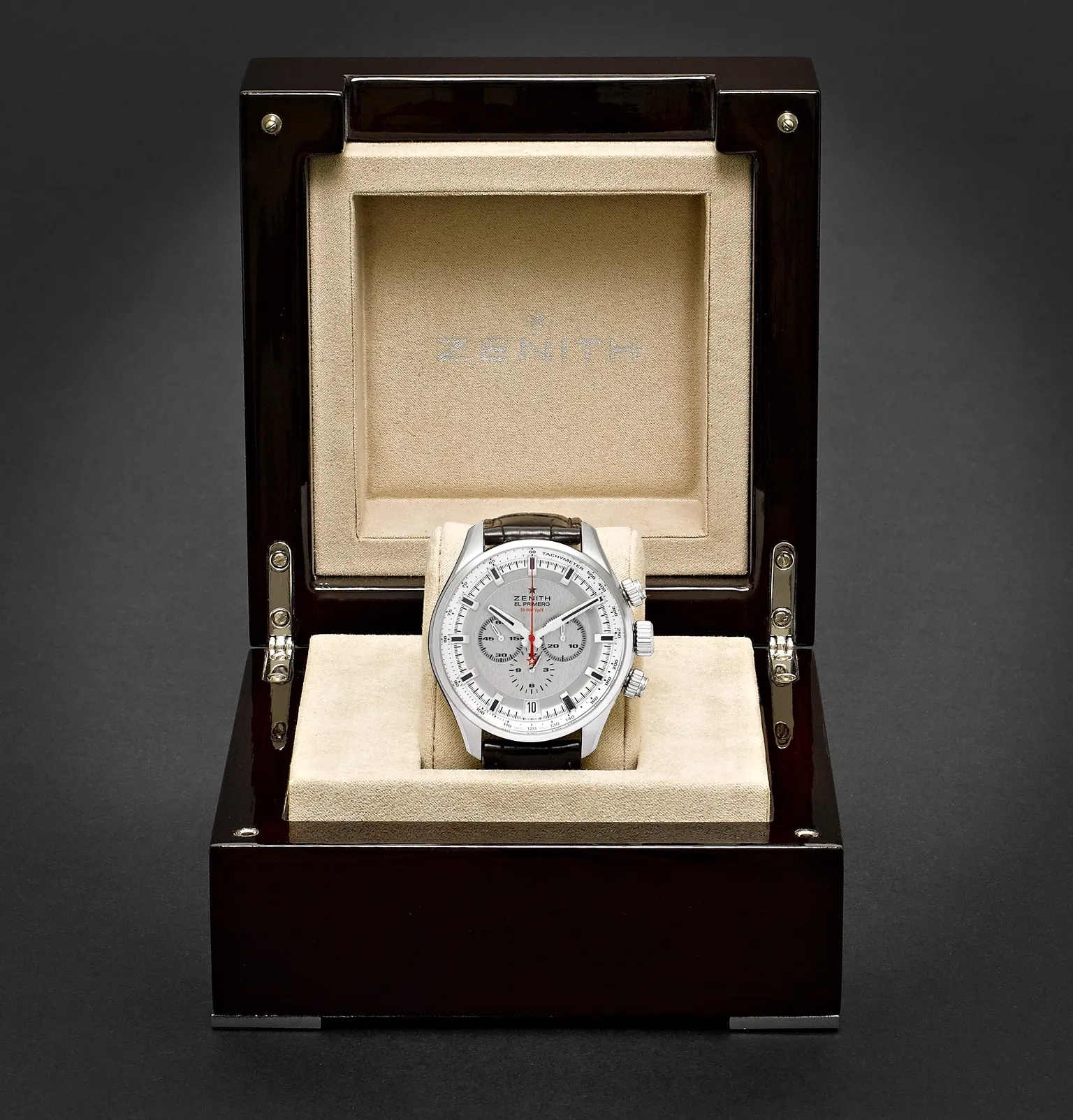 El Primero Sport 45mm Stainless Steel and Alligator Watch, Ref. No. 03.2280.400/01.C713 - 9