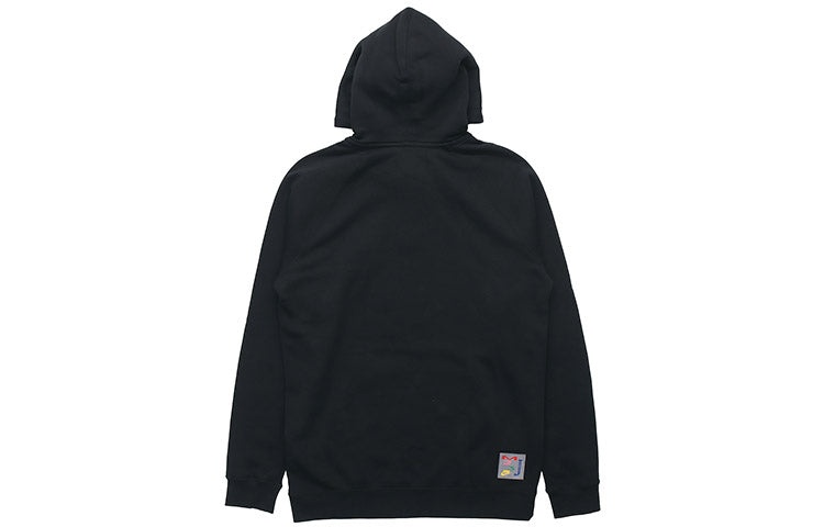 Air Jordan Air Sport Dna Hbr Patch Pattern Fleece Lined Knit Pullover Black CT6293-010 - 2