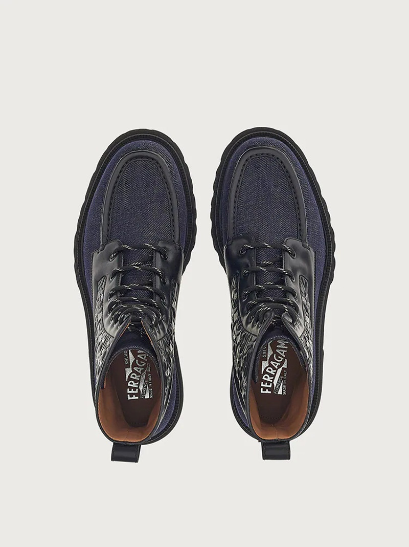 FERRAGAMO GANCINI COMBAT BOOT outlook