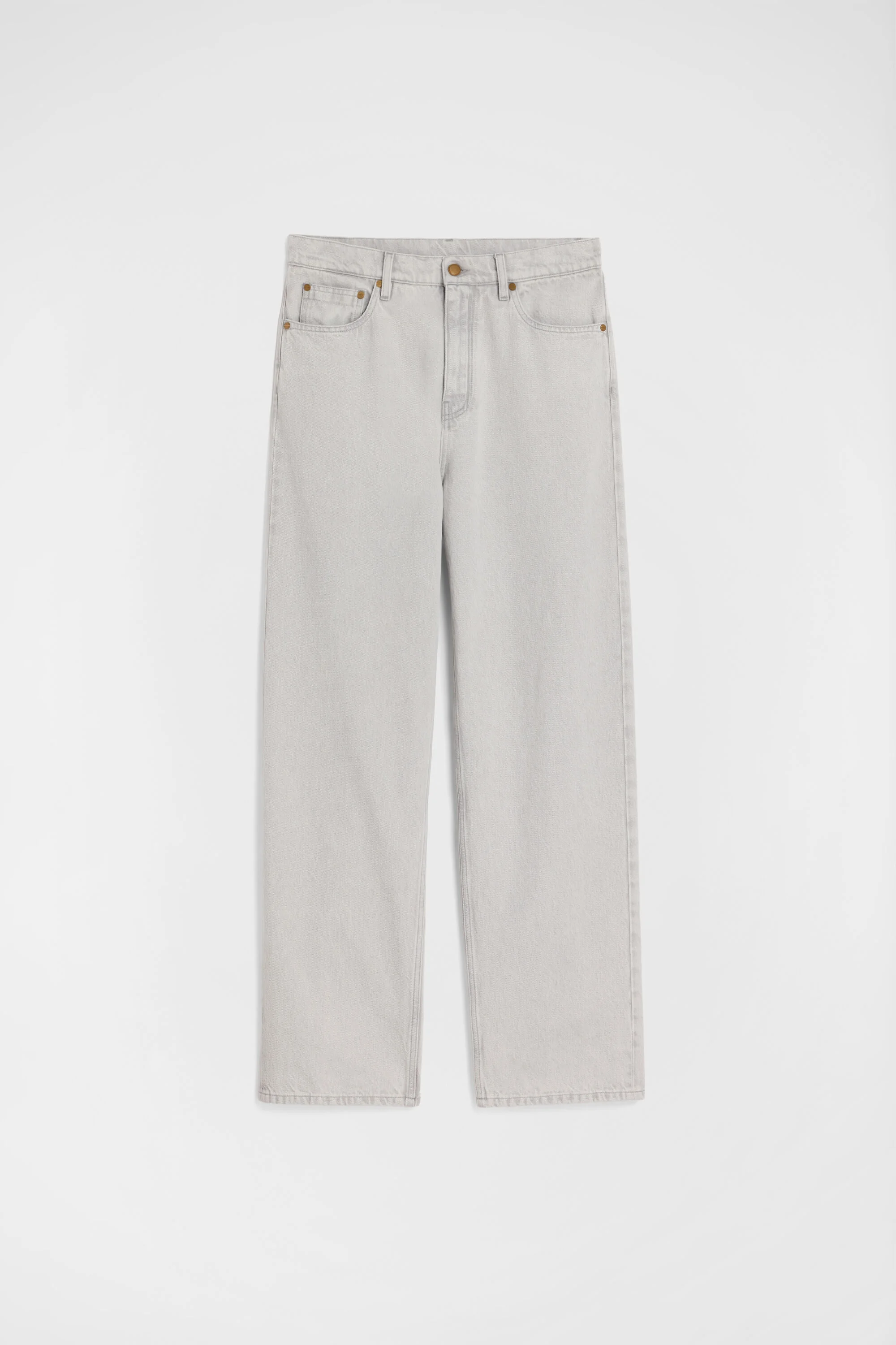 Relaxed Denim Trousers - 1