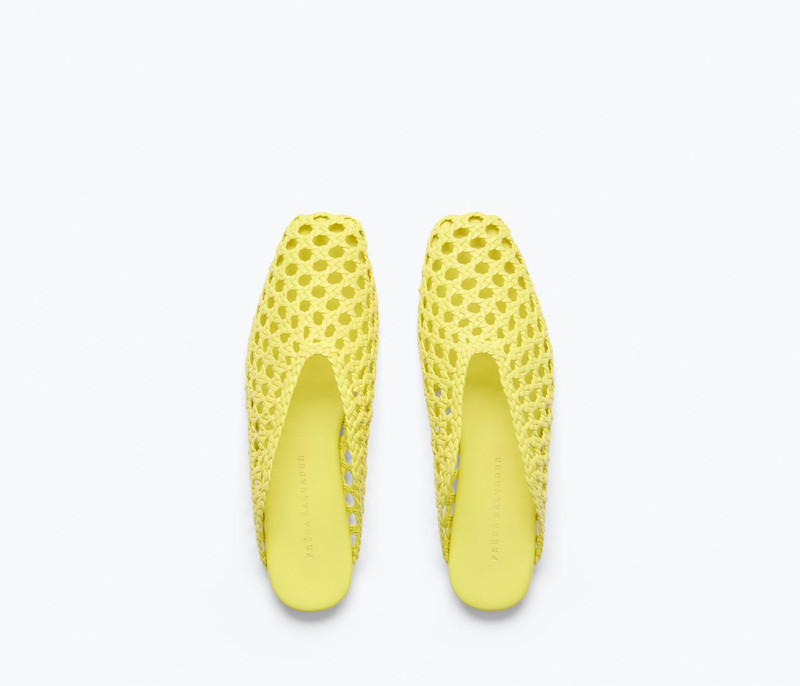 ETTA WOVEN ANKLE LACE-UP FLAT 8