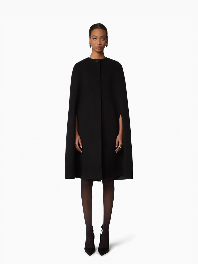 Tailored Wool Cape 1