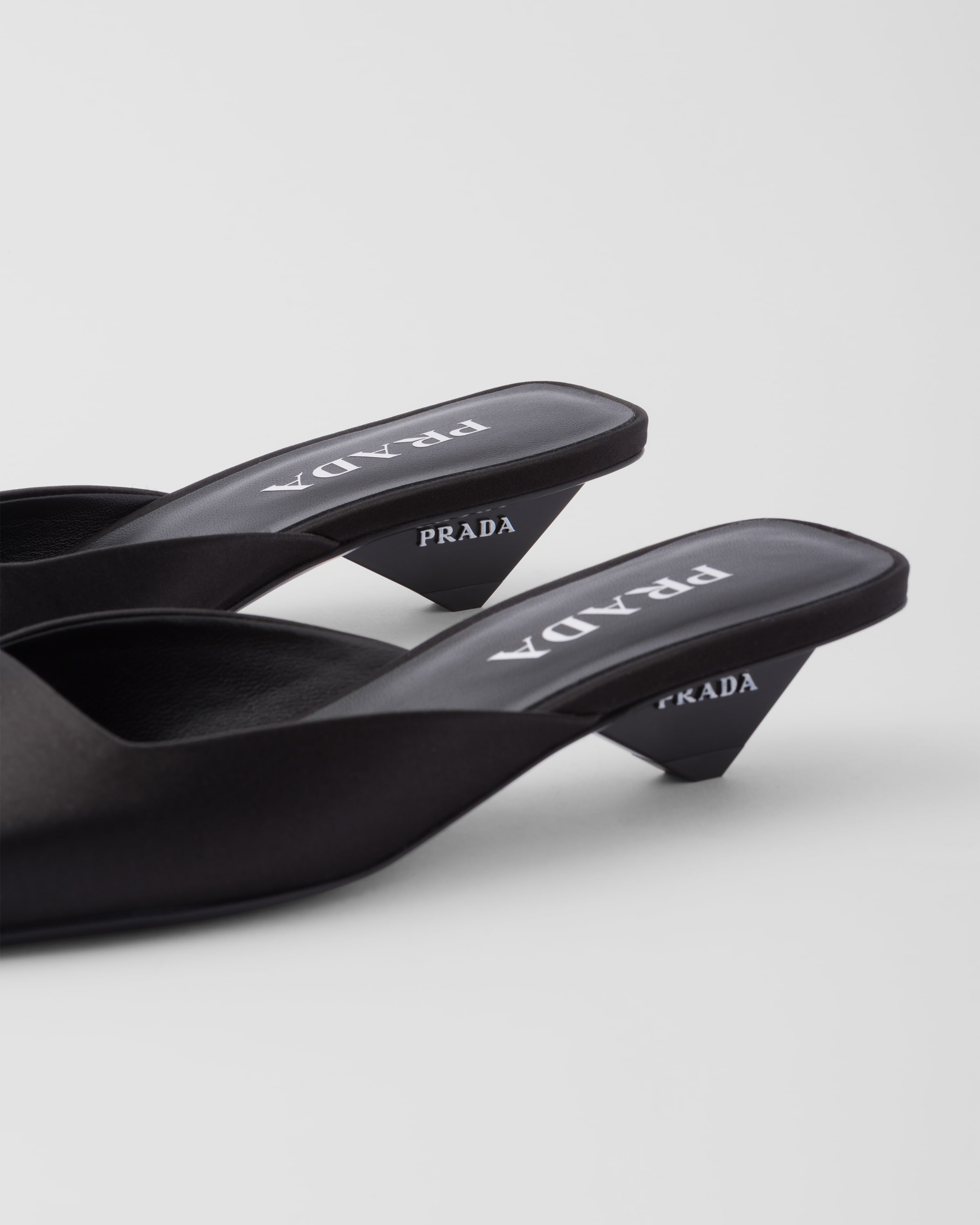 Satin mules - 6