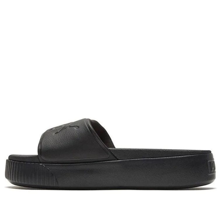 (WMNS) PUMA Platform Bold Slide Black 367064-01 - 1