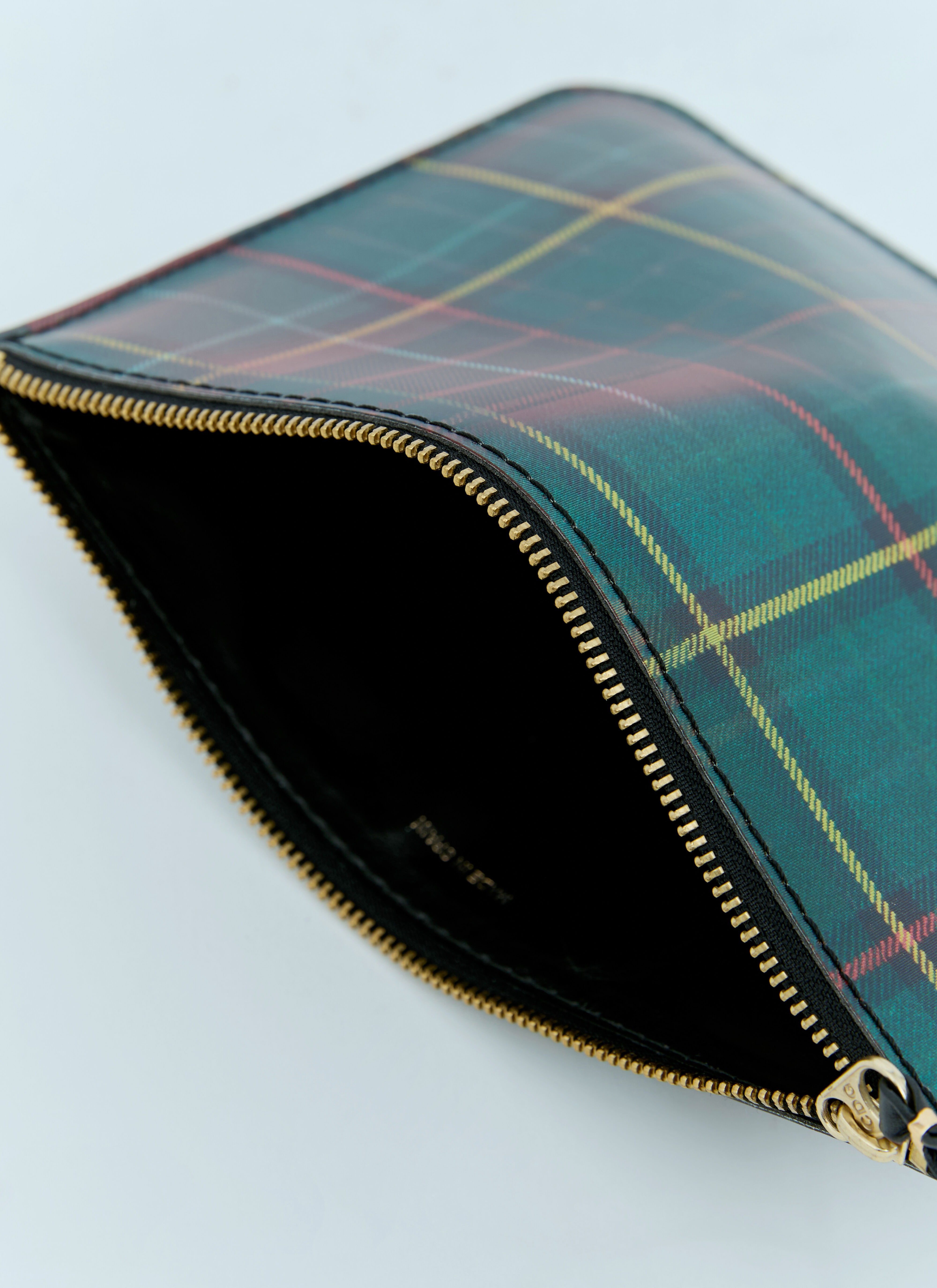 Lenticular Tartan Large Pouch - 5