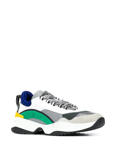 DSQUARED2 panelled low-top sneakers outlook