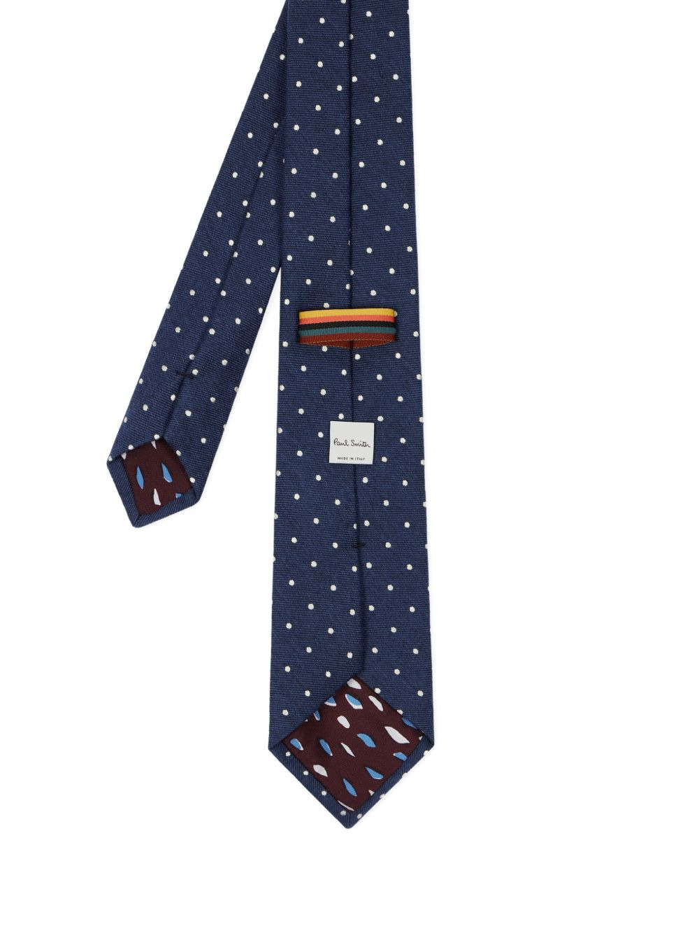 spot wool tie - 2