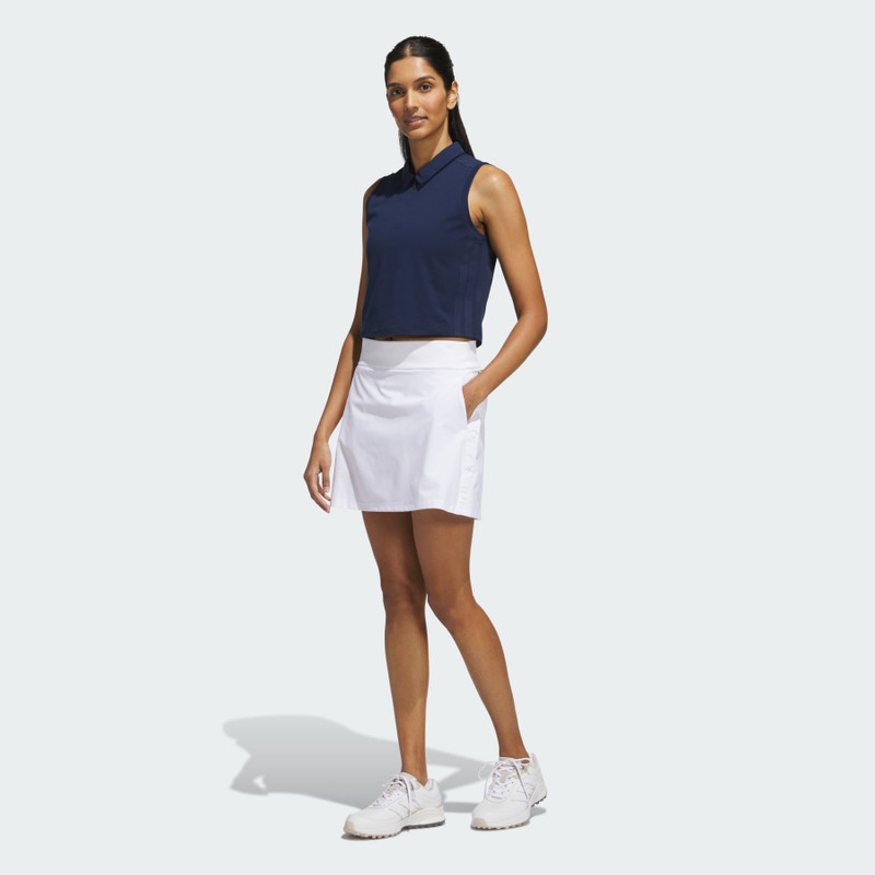 BEYOND CROP TWISTKNIT POLO SHIRT 4