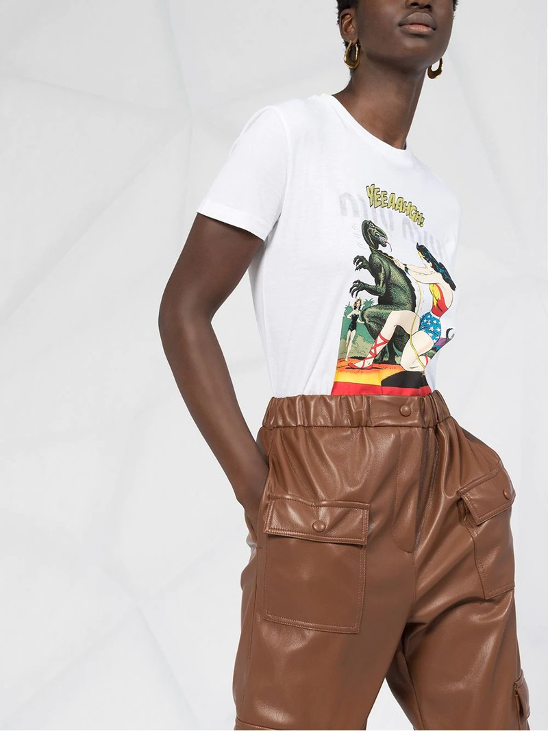 high-waisted 포켓 detail 바지 5