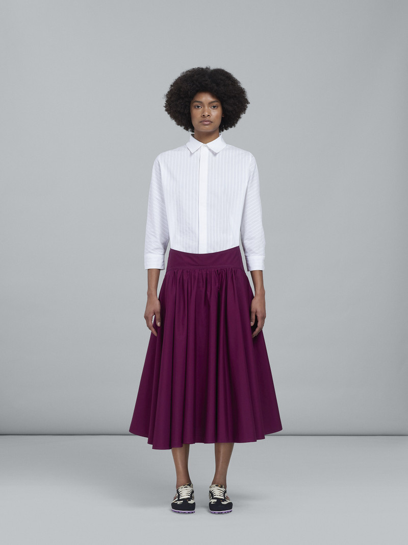 Marni POPLIN FULL SKIRT outlook