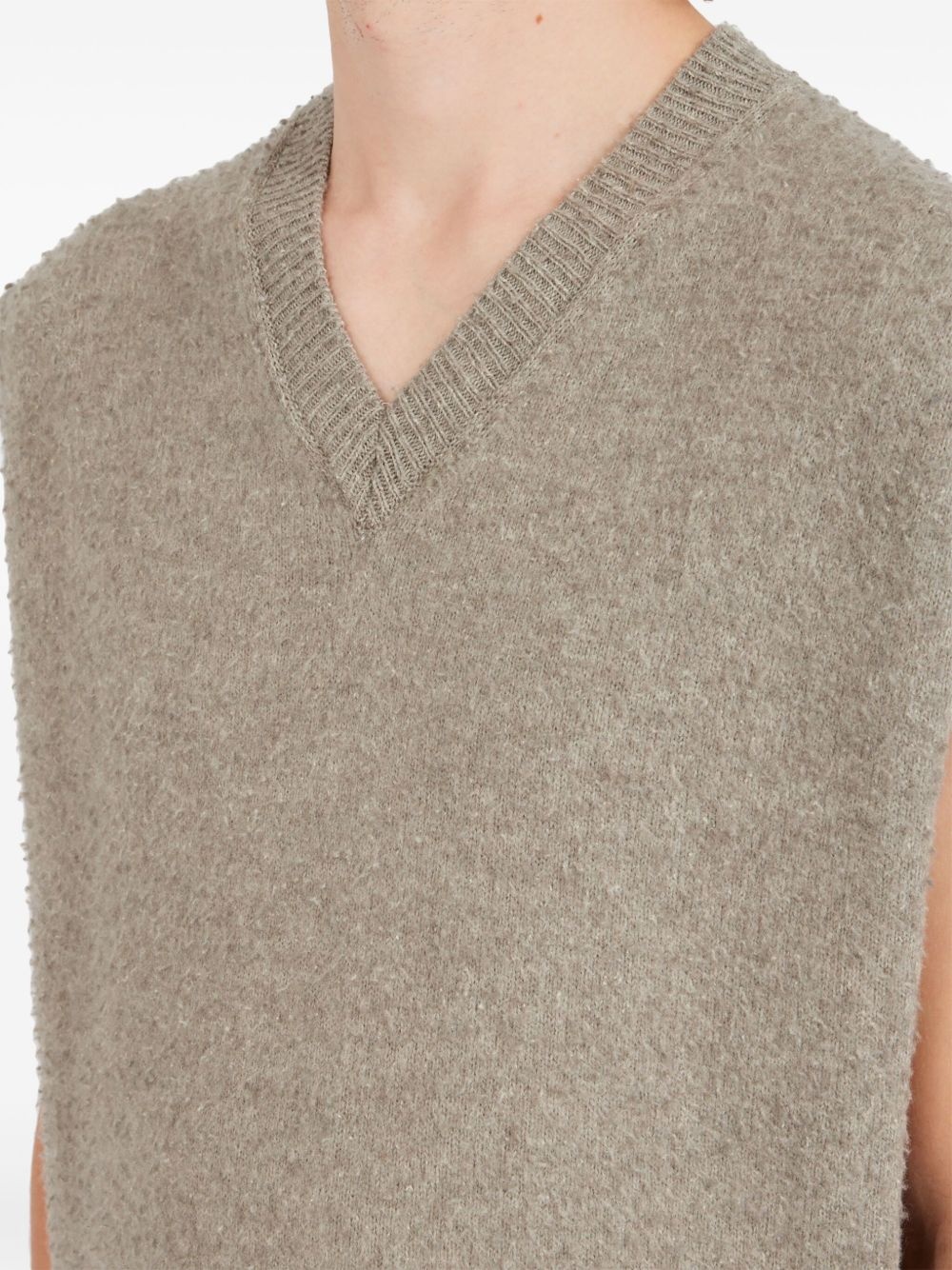 cut-out detailing vest - 7