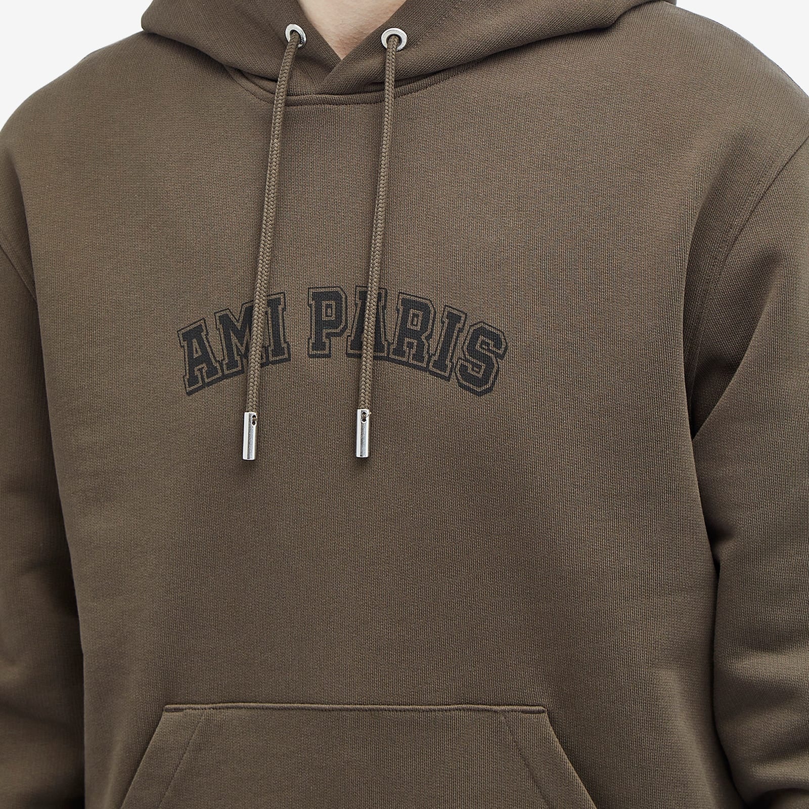 AMI Paris AMI Paris College Logo Hoodie | endclothing