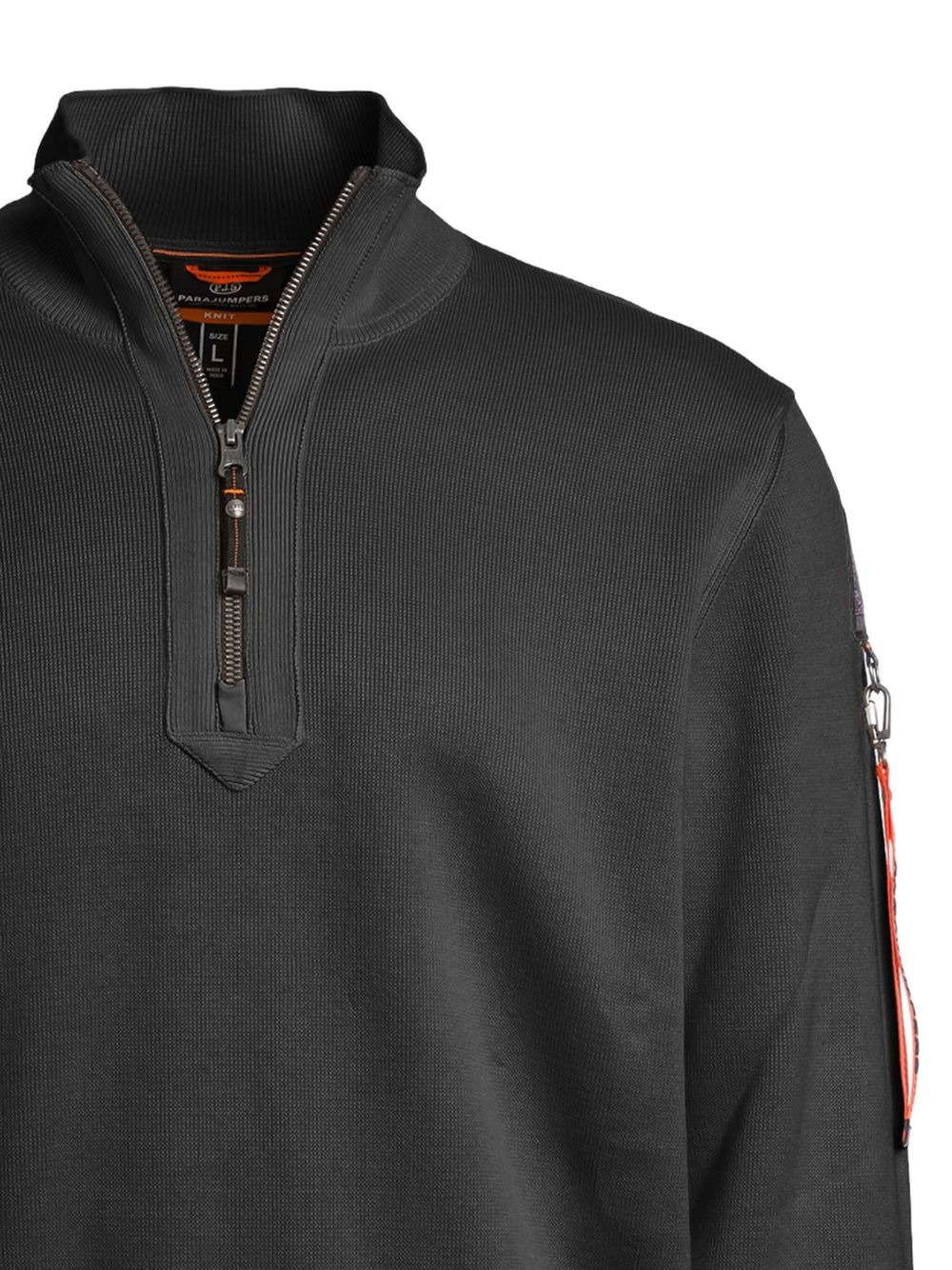 half-zip long-sleeve sweater - 3