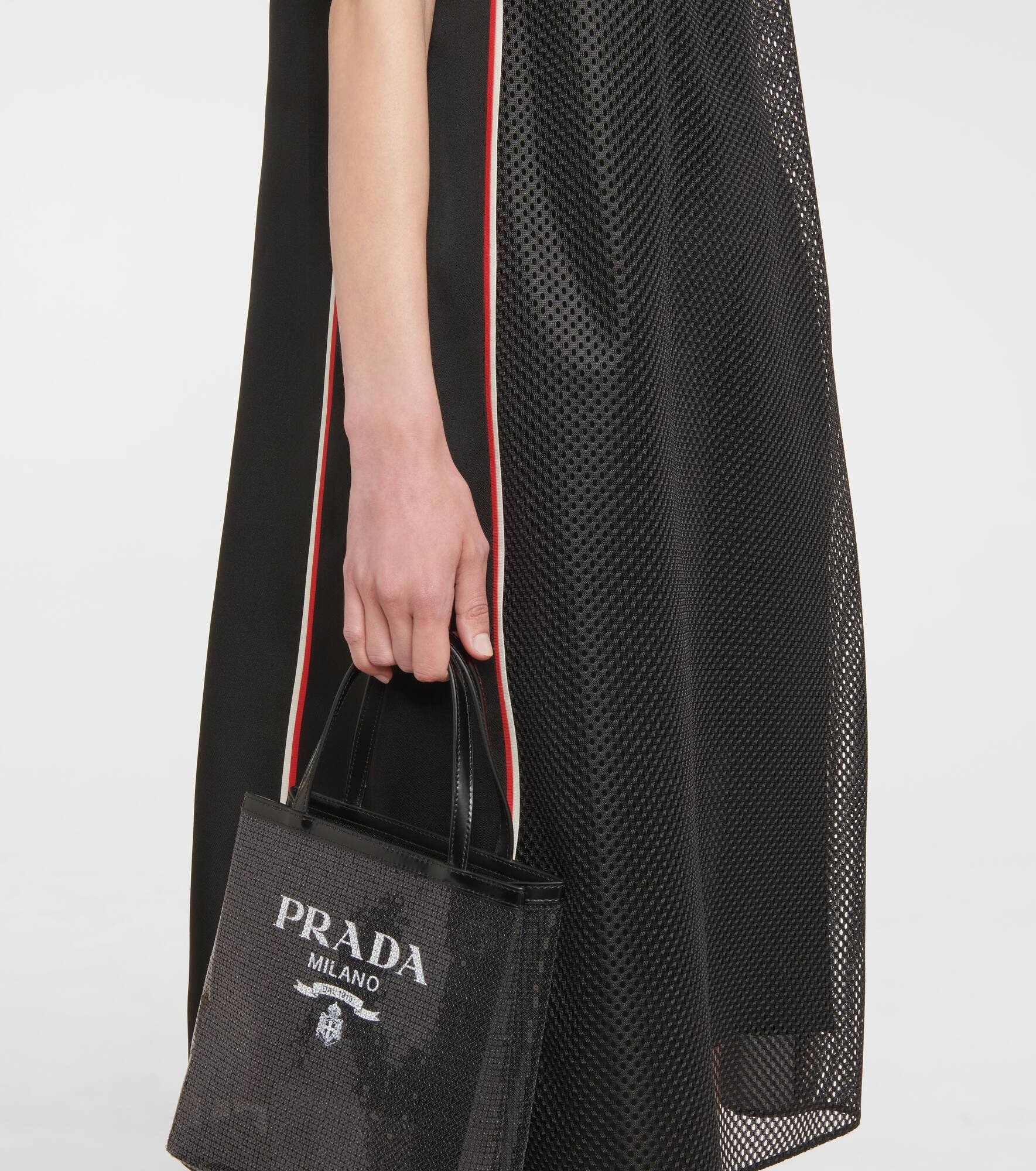 Mesh midi dress - 5