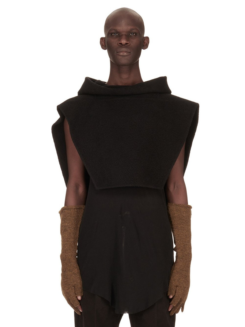 Brown Porterville Alpaca Knit Gloves 5