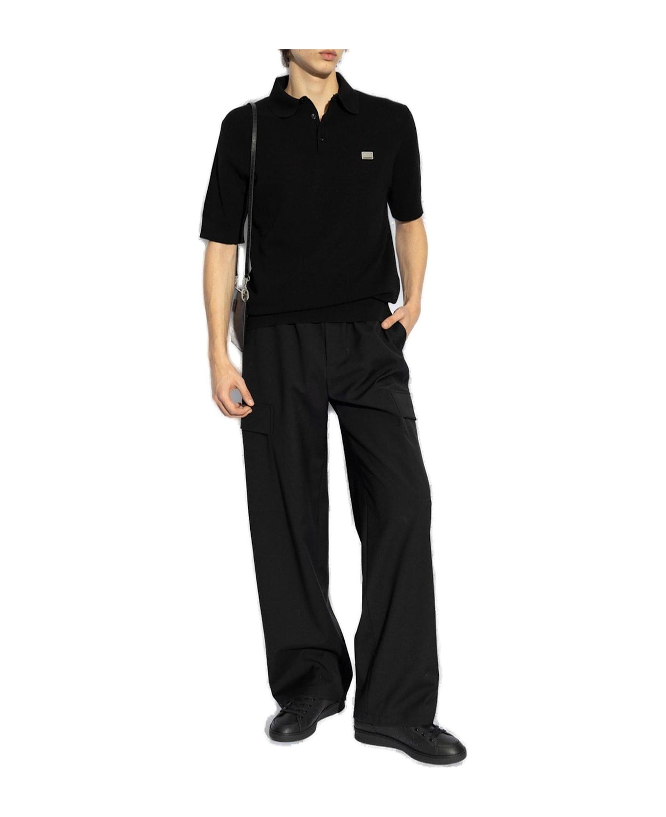 Logo Patch Cargo Pants - 4
