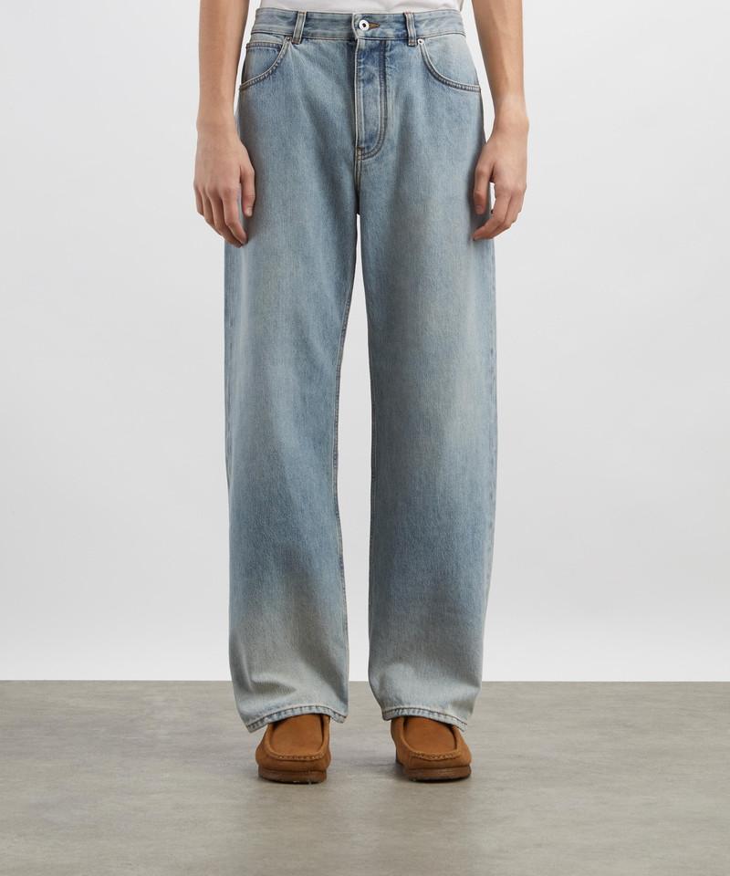 Loewe Vintage Blue Relaxed-Fit Denim Jeans outlook