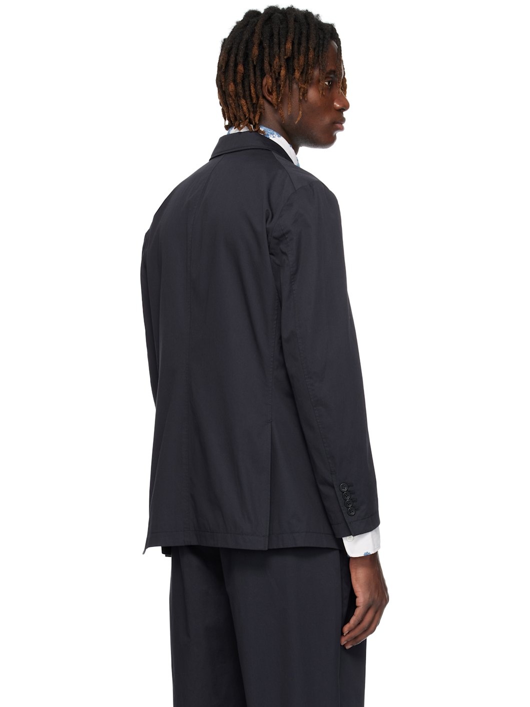 Navy Andover Blazer - 3