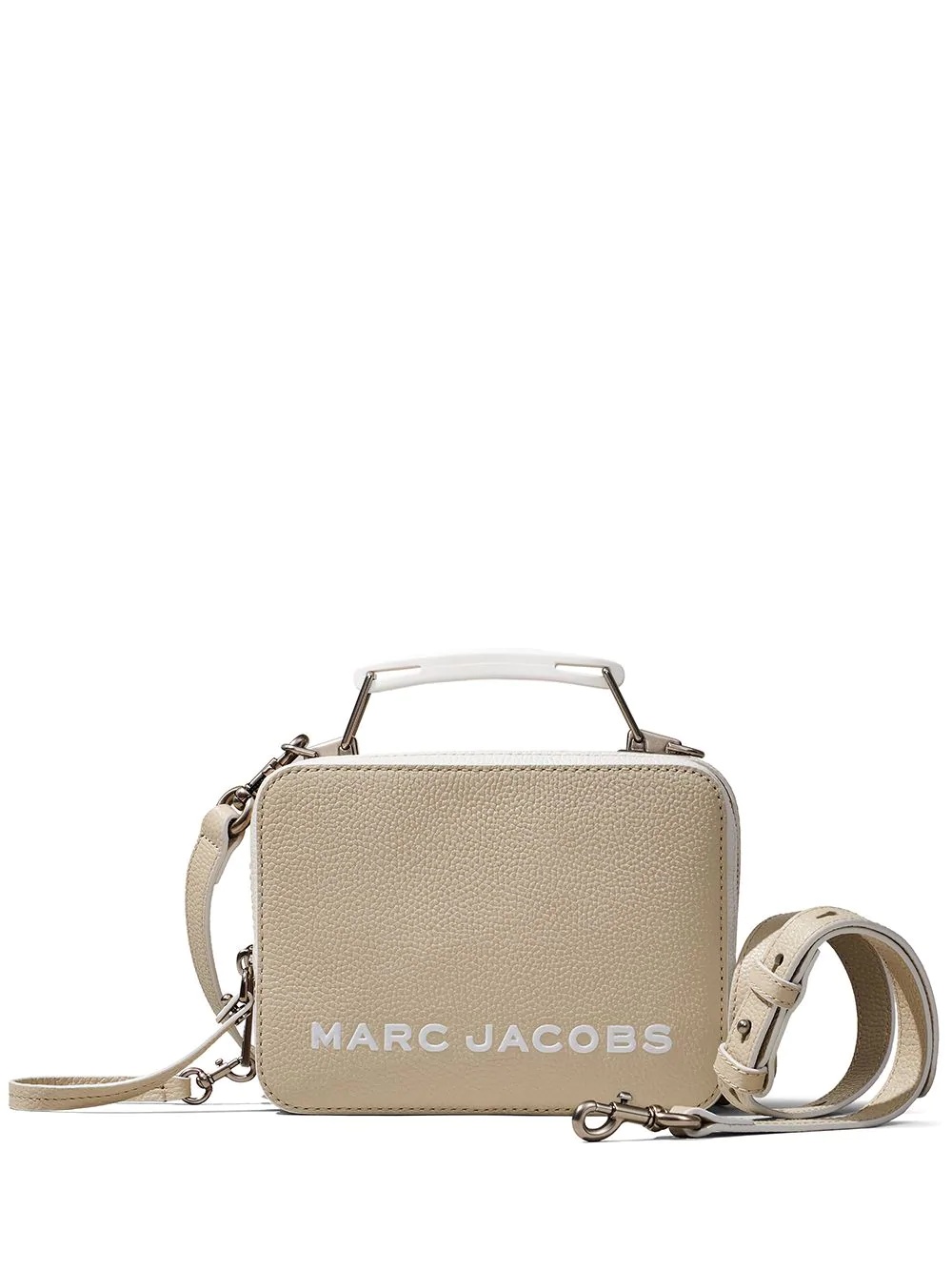 The Textured box-style crossbody bag - 1