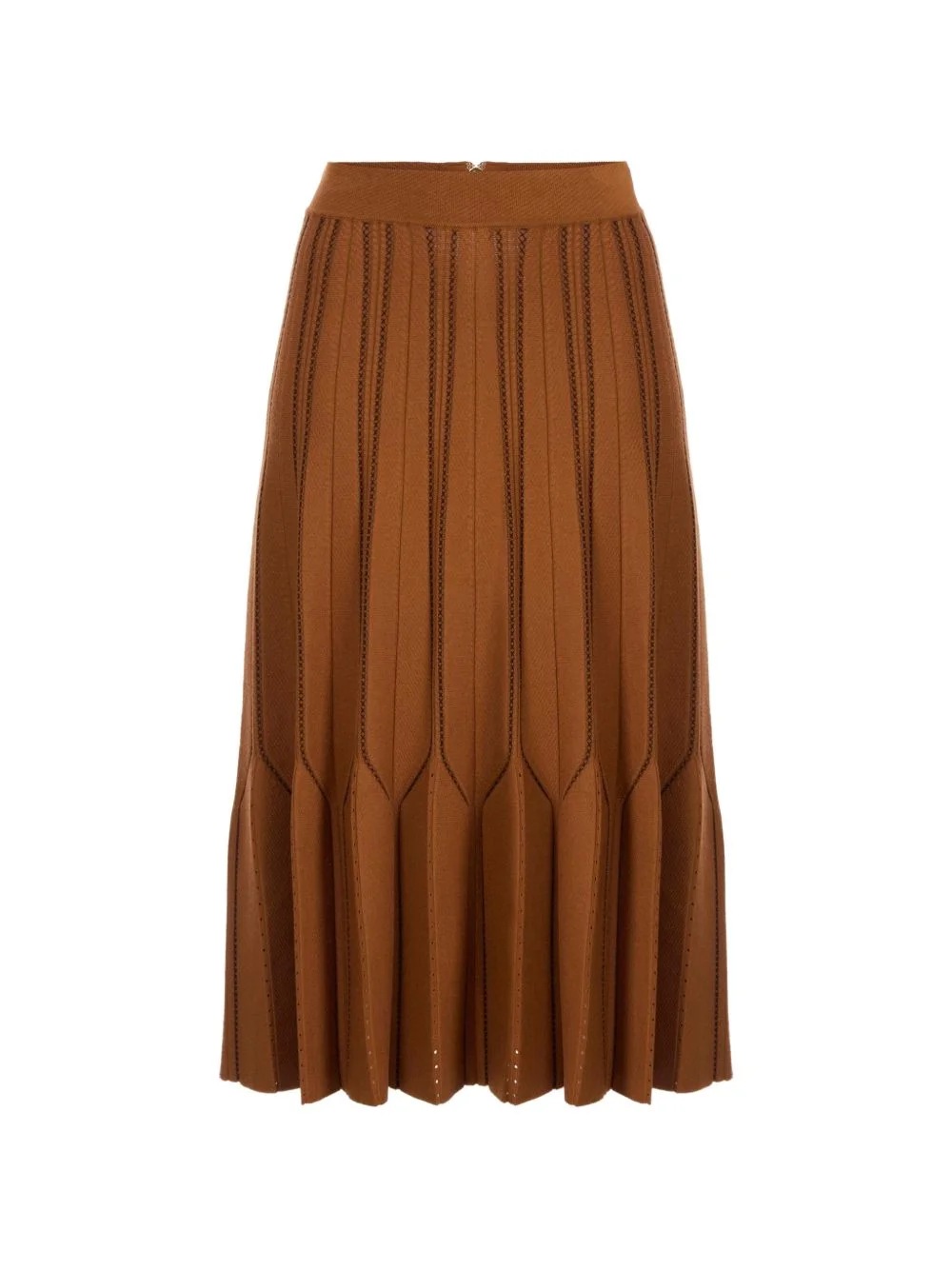 origami knit skirt - 1